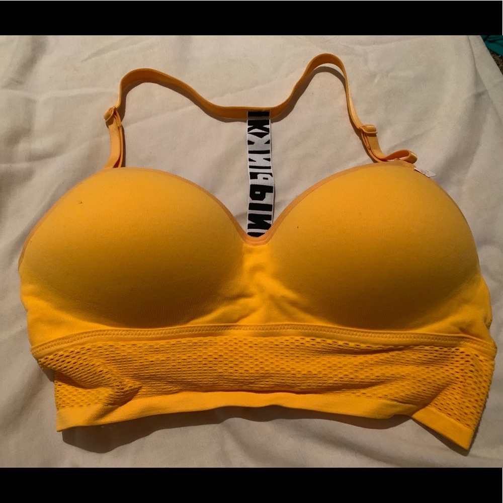 Wireless Mesh T-Back Bra